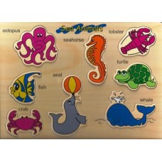 Wooden Sealife Puzzle Wooden Sealife Puzzle